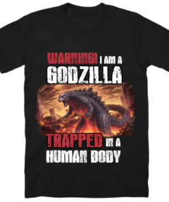 Godzilla Classic Unisex T-shirt GZL2D (75)