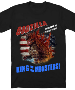 Godzilla Classic Unisex T-shirt GZL2D (77)