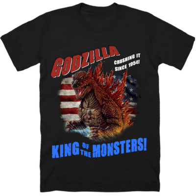 Godzilla Classic Unisex T-shirt GZL2D (77)