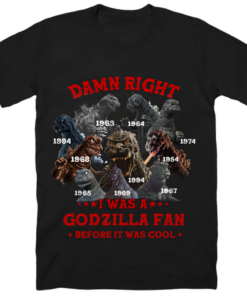 Godzilla Classic Unisex T-shirt GZL2D (79)
