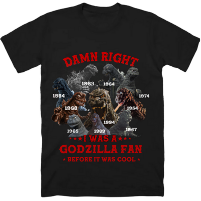 Godzilla Classic Unisex T-shirt GZL2D (79)