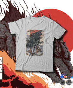Godzilla Classic Unisex T-shirt GZL2D (8)
