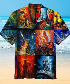 Godzilla Hawaiian Shirt GZLHW04