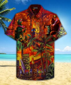Godzilla Hawaiian Shirt GZLHW05