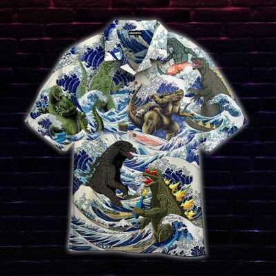 Godzilla Hawaiian Shirt GZLHW07