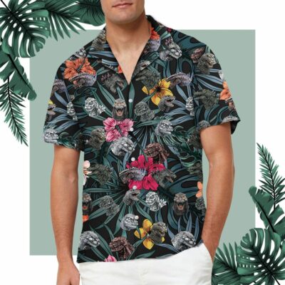 Godzilla Hawaiian Shirt GZLHW16
