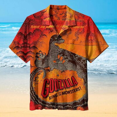 Godzilla Hawaiian Shirt GZLHW24