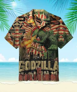 Godzilla Hawaiian Shirt GZLHW25