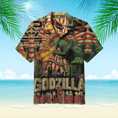 Godzilla Hawaiian Shirt GZLHW25
