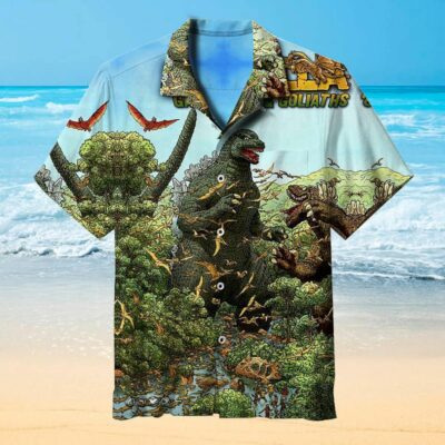 Godzilla Hawaiian Shirt GZLHW26