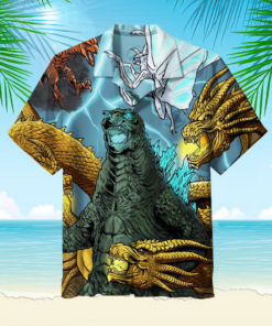 Godzilla Hawaiian Shirt GZLHW27