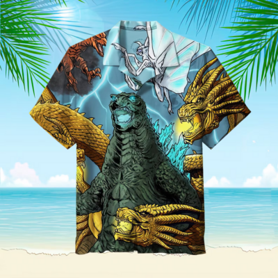 Godzilla Hawaiian Shirt GZLHW27