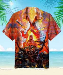 Godzilla Hawaiian Shirt GZLHW28
