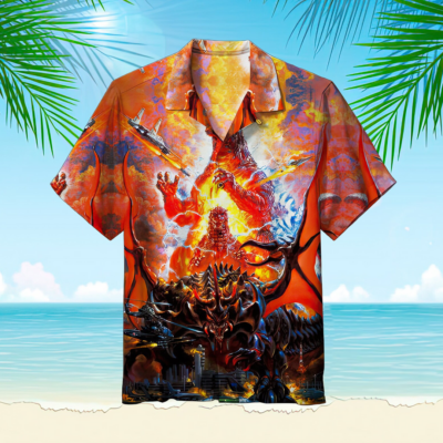 Godzilla Hawaiian Shirt GZLHW28