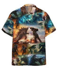 Godzilla Hawaiian Shirt GZLHW31