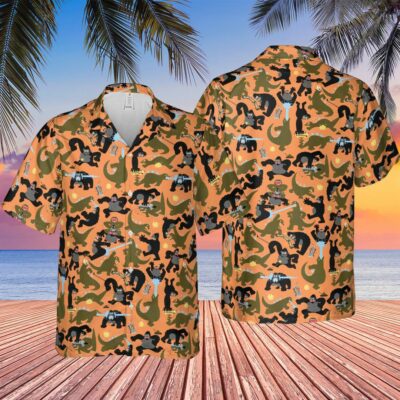 Godzilla Hawaiian Shirt GZLHW32