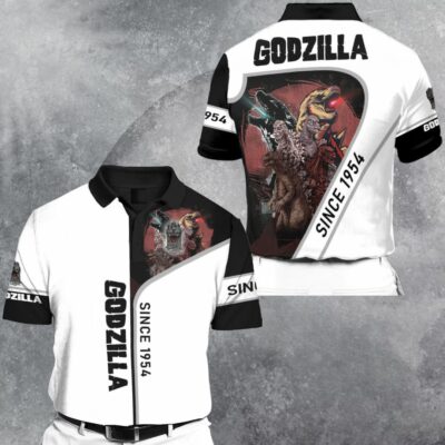 Godzilla Polo Shirt GZLPL09