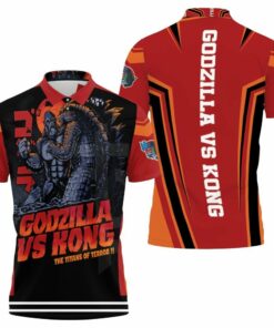 Godzilla Polo Shirt GZLPL12