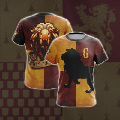 Gryffindor HP All Over Print Shirt HPGF3DS1112 (10)