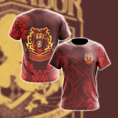 Gryffindor HP All Over Print Shirt HPGF3DS1112 (12)