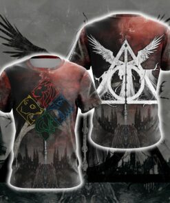 Gryffindor HP All Over Print Shirt HPGF3DS1112 (14)