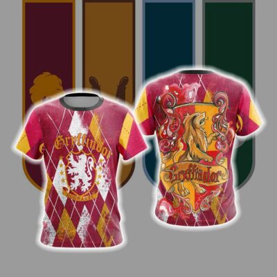 Gryffindor HP All Over Print Shirt HPGF3DS1112 (6)