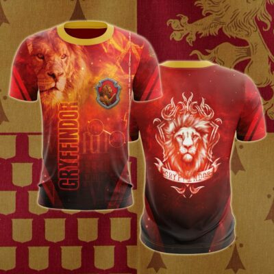 Gryffindor HP All Over Print Shirt HPGF3DS1112 (8)