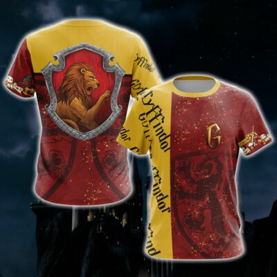 Gryffindor HP All Over Print Shirt HPGF3DS1112 (9)