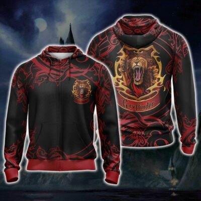 Gryffindor HP All Over Print Warm Shirt HPGF3DWS1112 (5)
