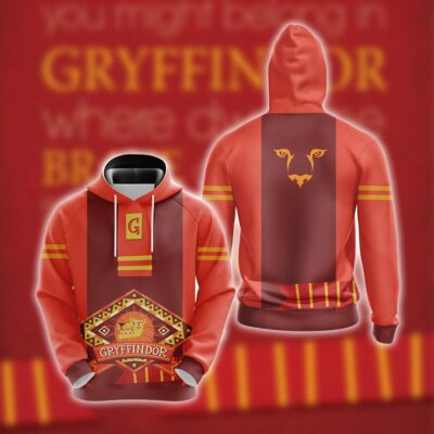 Gryffindor HP All Over Print Warm Shirt HPGF3DWS1112
