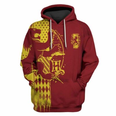   Harry Potter Gryffindor Custom T-shirt - Hoodies Apparel_7840