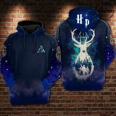 HP All Over Print Hoodie, Zip Hoodie, Sweatshirt HPAOPHD071204