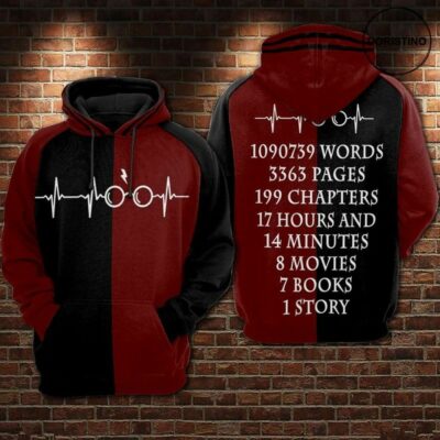 HP All Over Print Hoodie, Zip Hoodie, Sweatshirt HPAOPHD071207