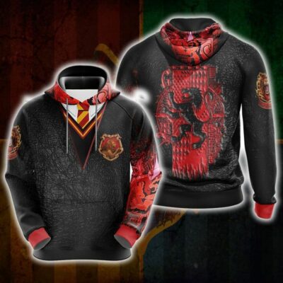 HP All Over Print Hoodie, Zip Hoodie, Sweatshirt HPAOPHD071219