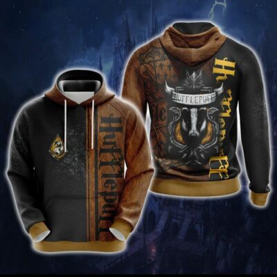 HP All Over Print Hoodie, Zip Hoodie, Sweatshirt HPAOPHD071226
