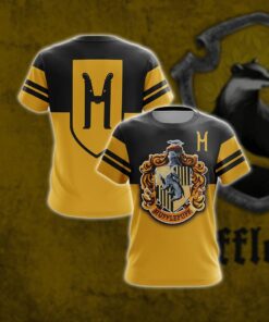 Hufflepuff HP All Over Print Shirt HPHF3DS1112 (12)