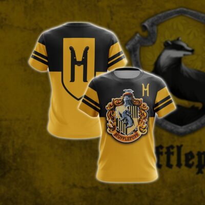 Hufflepuff HP All Over Print Shirt HPHF3DS1112 (12)