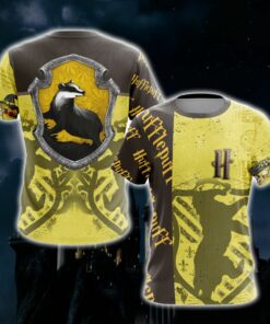 Hufflepuff HP All Over Print Shirt HPHF3DS1112 (3)