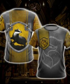 Hufflepuff HP All Over Print Shirt HPHF3DS1112 (4)