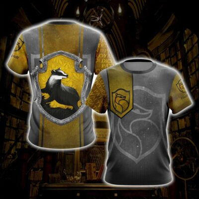 Hufflepuff HP All Over Print Shirt HPHF3DS1112 (4)