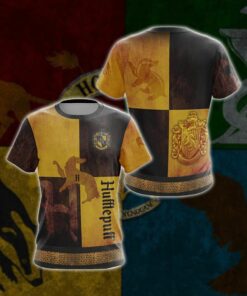 Hufflepuff HP All Over Print Shirt HPHF3DS1112 (5)