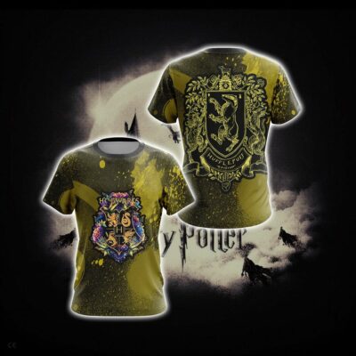 Hufflepuff HP All Over Print Shirt HPHF3DS1112 (8)