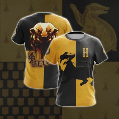 Hufflepuff HP All Over Print Shirt HPHF3DS1112