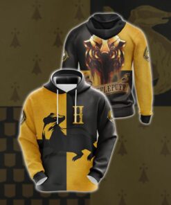 Hufflepuff HP All Over Print Warm Shirt HPHF3DWS1112 (12)