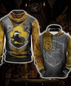 Hufflepuff HP All Over Print Warm Shirt HPHF3DWS1112 (14)