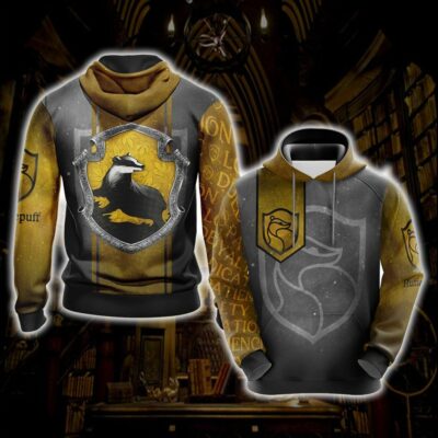Hufflepuff HP All Over Print Warm Shirt HPHF3DWS1112 (14)