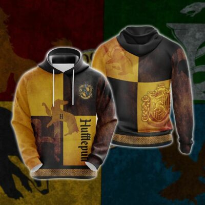 Hufflepuff HP All Over Print Warm Shirt HPHF3DWS1112 (15)