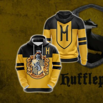 Hufflepuff HP All Over Print Warm Shirt HPHF3DWS1112 (7)