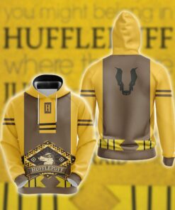 Hufflepuff HP All Over Print Warm Shirt HPHF3DWS1112 (8)
