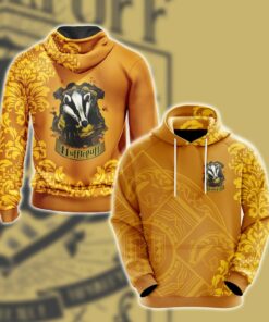 Hufflepuff HP All Over Print Warm Shirt HPHF3DWS1112 (9)